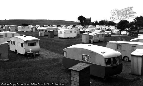 Vintage Caravan Postcard